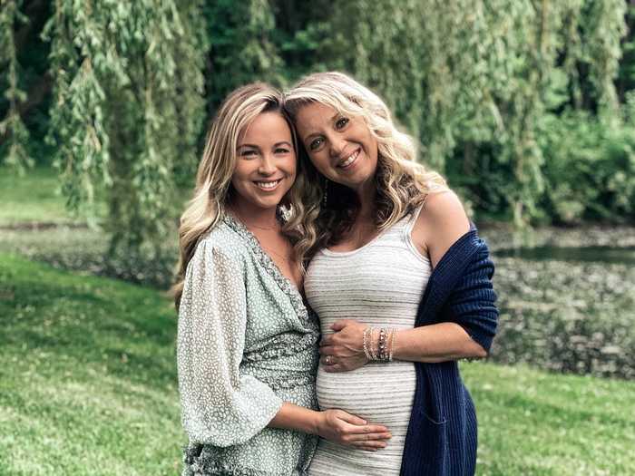 As the November due date nears, Lockwood said it has been "really unique and special" to go through this experience with her mother.