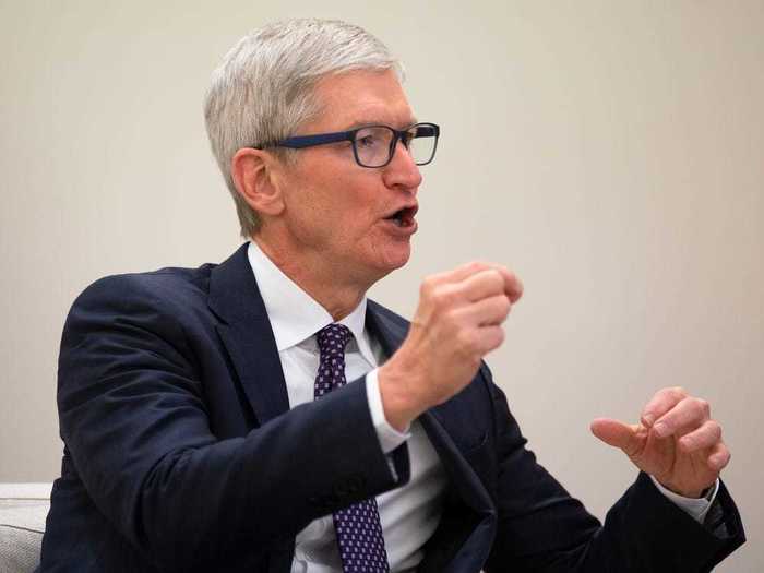 20. Tim Cook is the CEO of Apple, a multinational corporation that designs, manufactures, and markets consumer electronics, personal computers, and software.