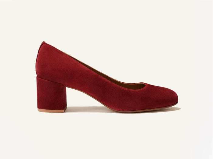 11. A pair of comfortable, low heels