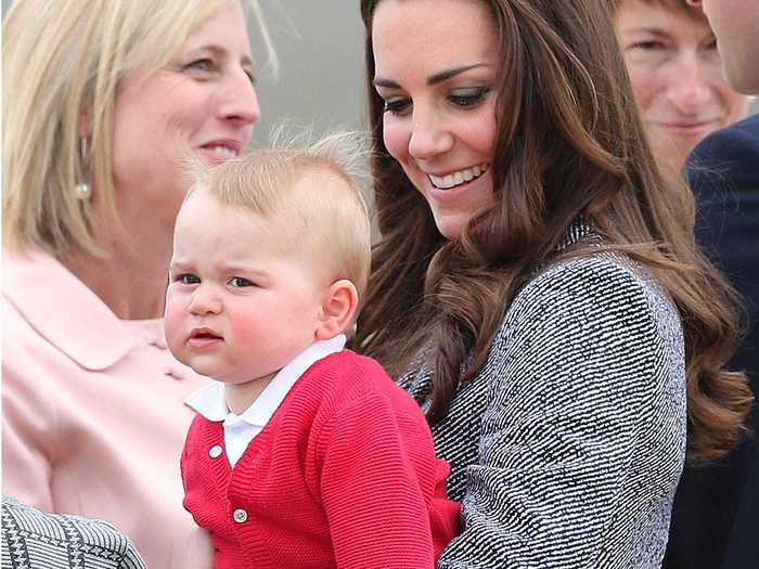 When he had to wrap up his first trip to Australia on a bad hair day: