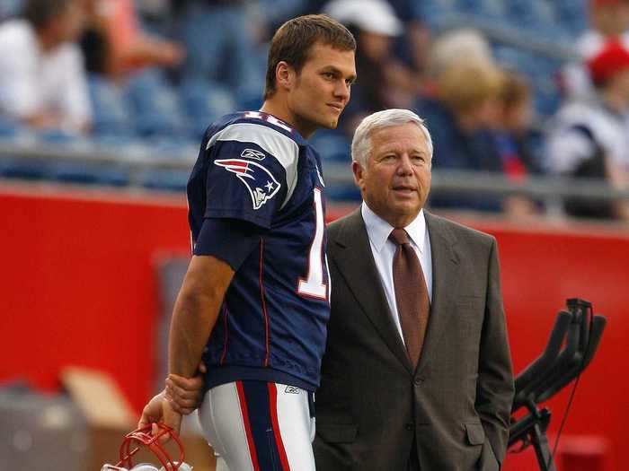 Robert Kraft, MBA graduate of 1965, is the chairman and CEO of the Kraft Group, which most notably owns the New England Patriots.