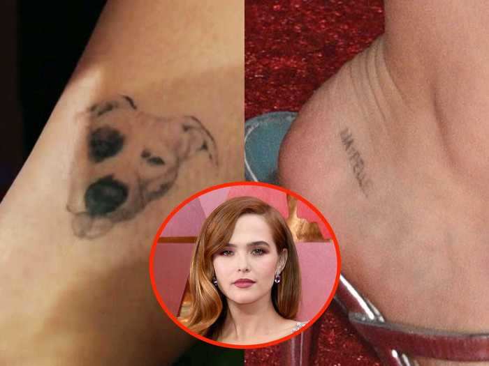 Zoey Deutch has her dog Maybelle