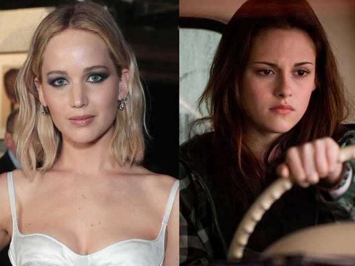 Jennifer Lawrence auditioned for the role of Bella Swan in "Twilight."