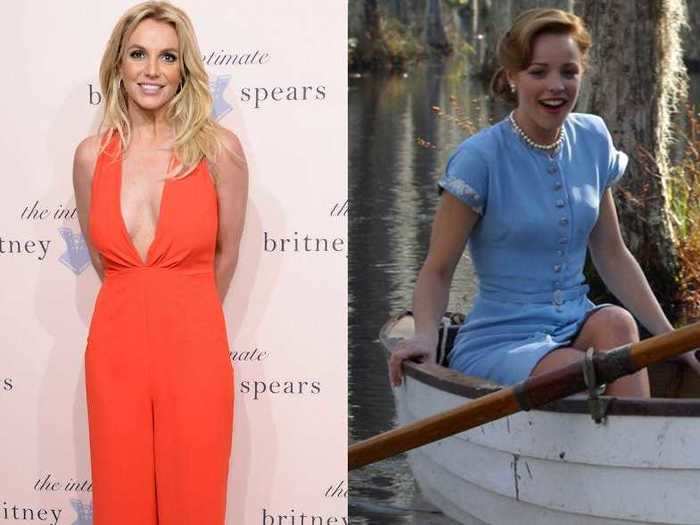 Britney Spears auditioned alongside Gosling for "The Notebook."