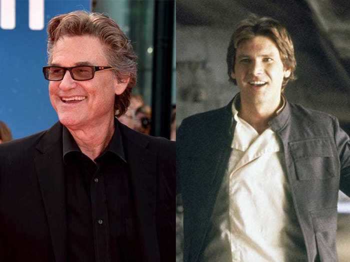 Kurt Russell was among the final picks for Han Solo in "Star Wars."