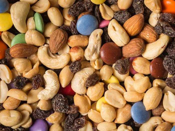 2014: The popularity of healthier snacks like trail mix skyrocketed.