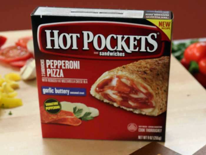 2002: Brothers Paul and David Merage invented Hot Pockets in 1983 and patented their formula for keeping the microwaveable food crispy.