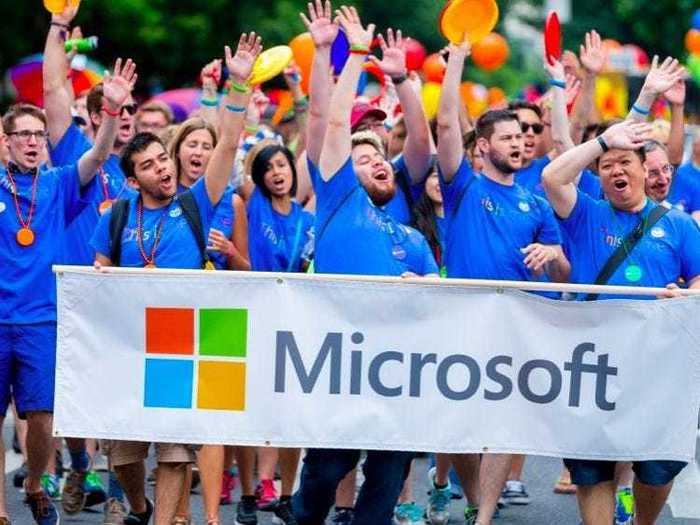 4. Microsoft Corporation is an American multinational technology that develops, manufactures, licenses, supports, and sells computer software, consumer electronics, personal computers, and related services.