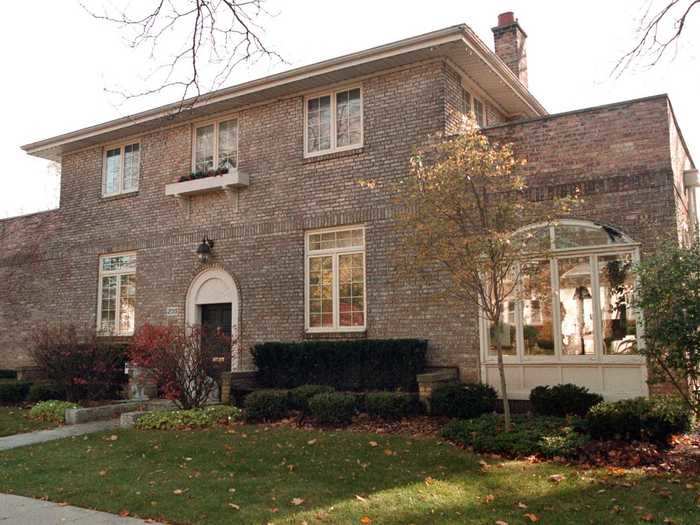 Hillary Rodham Clinton was born in Chicago, but her family moved to this four-bedroom home in the suburb of Park Ridge, Illinois, when she was 3 years old.