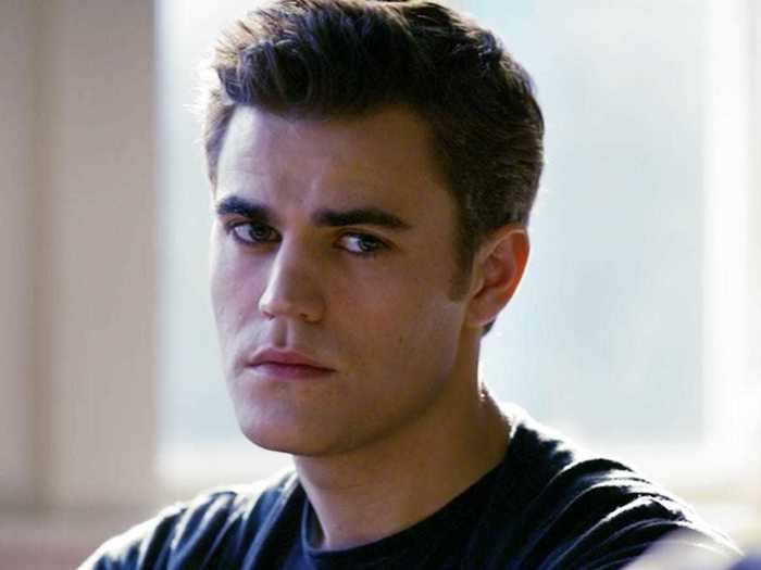 Paul Wesley starred as brooding vampire Stefan Salvatore.