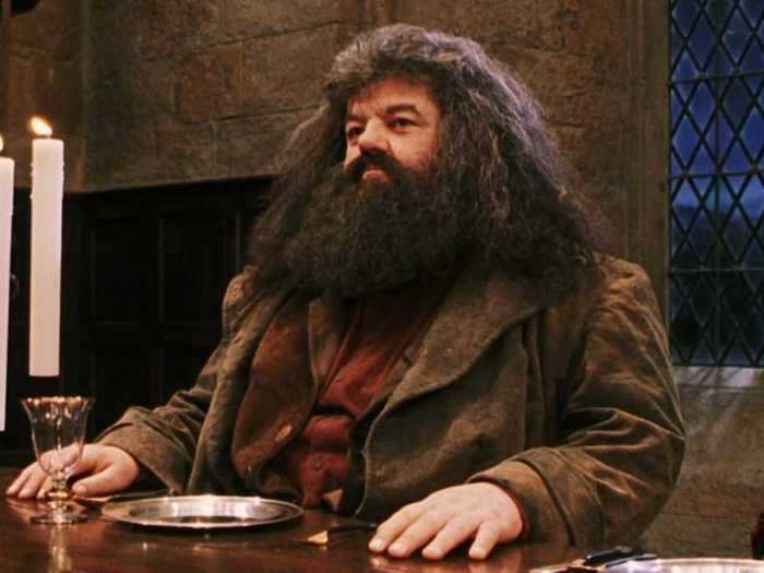 He did some pranking of his own, and Robbie Coltrane (Hagrid) was the victim.