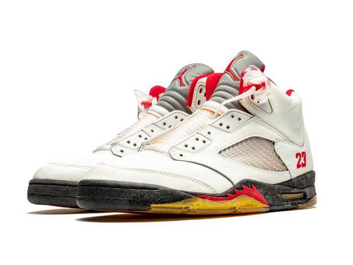 "Fire Red" Air Jordan 5