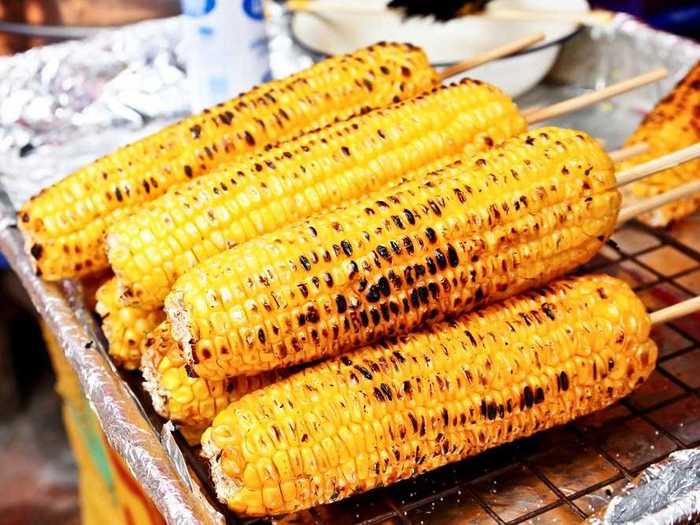 Corn is one of the easiest things to grill.