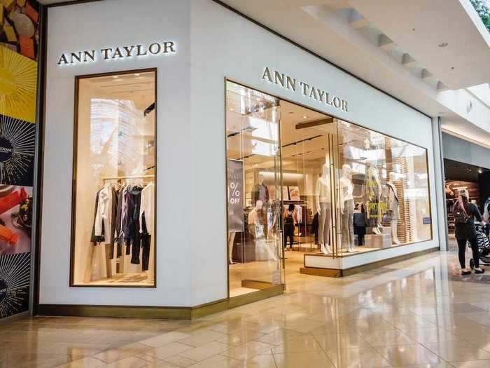 As part of the bankruptcy, the company will close a total of 1,100 stores, including some Ann Taylor and Loft stores.