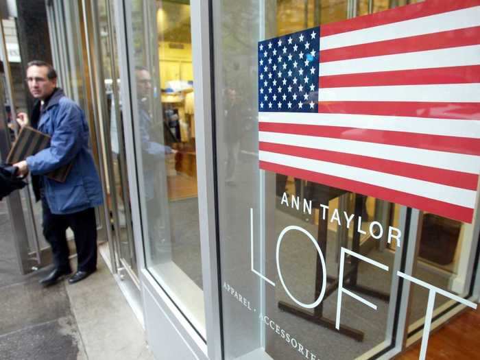 Ann Taylor further demonstrated its strength and resilience in 2002, when it became the first retail store to reopen near the site of Ground Zero and the September 11 attacks in New York City.