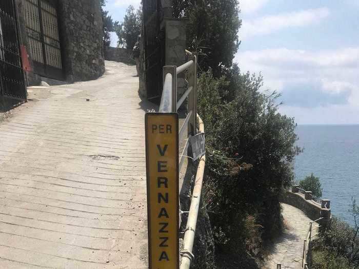 Cinque Terre is also famous for its hiking trails, and I was interested to see how they would have been impacted by COVID.