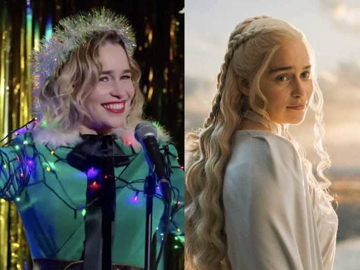 Emilia Clarke is charming in the 2019 holiday movie "Last Christmas."