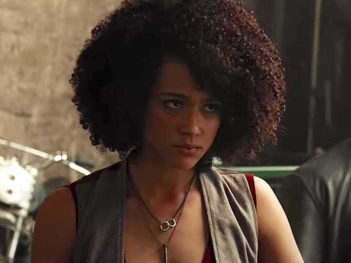 Nathalie Emmanuel also joined the Fast Family in the seventh movie in "The Fast and the Furious" franchise.