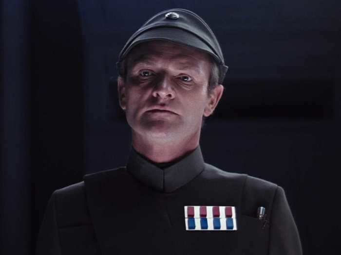 Glover also played General Veers in "Star Wars: The Empire Strikes Back."