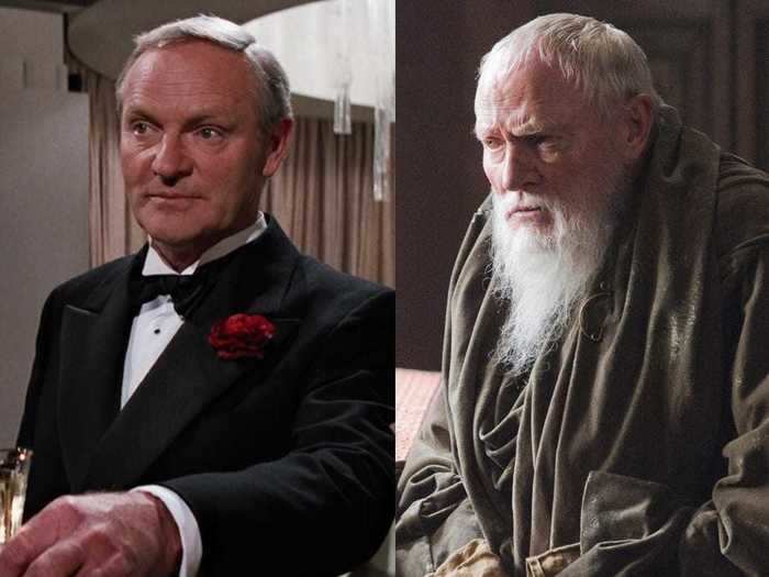 Julian Glover has a key role in "Indiana Jones and the Last Crusade." He played Grand Maester Pycelle in "Game of Thrones."