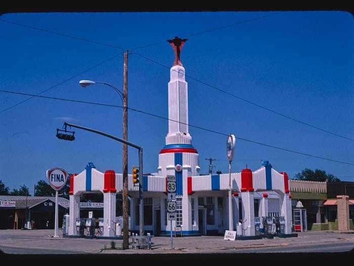 5. The Tower Station and U-Drop Inn Cafe in Shamrock, Teas