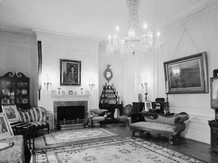 Edith Wilson left their home to the National Trust for Historic Preservation to maintain, and it