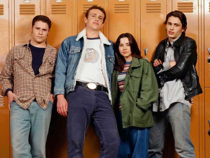 "Freaks and Geeks" became popular after it ended due to its star-studded cast.