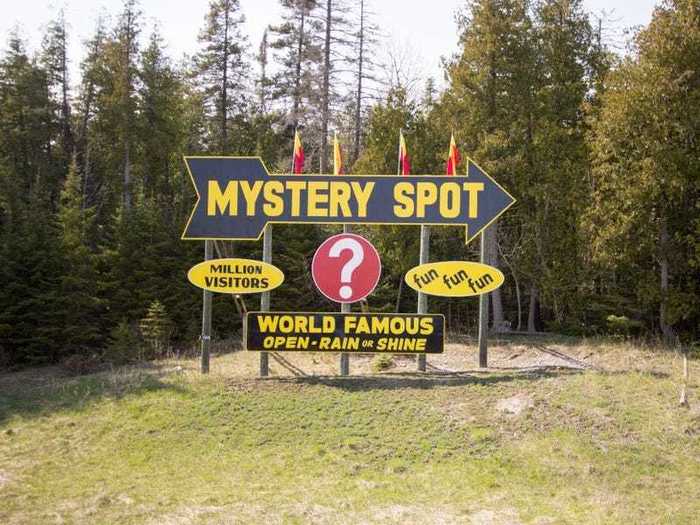 Mystery Spot is billed as a gravitational anomaly.