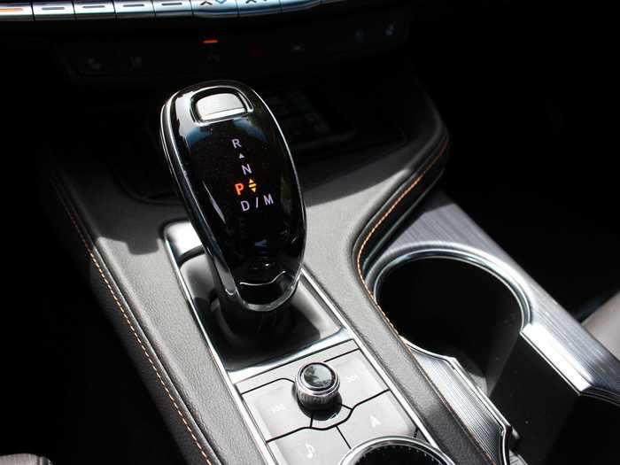 The power, or lack of it, is sent through a ten-speed automatic transmission.