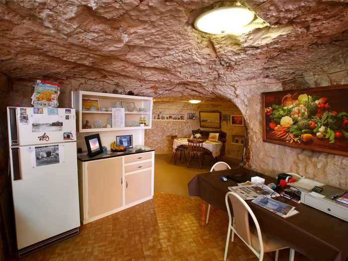 Coober Pedy is an opal mining town in Australia where 80% of people have moved underground to escape the scorching 120-degree heat.