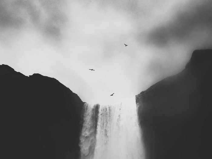 A photo of the Skógafoss waterfall in Iceland was the Nature category winner, and was shot by Lisi Li, from China.