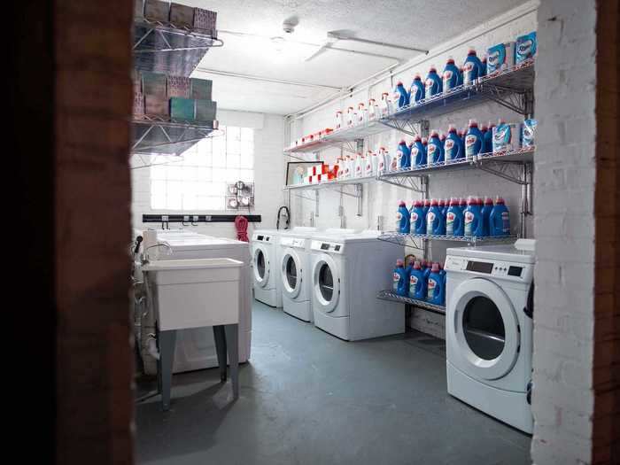 Laundry machines are available for use on the property.
