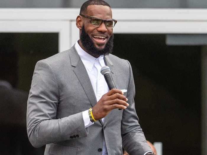 LeBron James opened the I Promise School in Ohio in 2018.