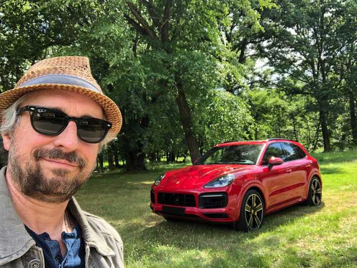 IN 4TH PLACE: The 2021 Porsche Cayenne GTS. My 2021 tester wore a glorious Carmine Red paint job and stickered at $167,070.