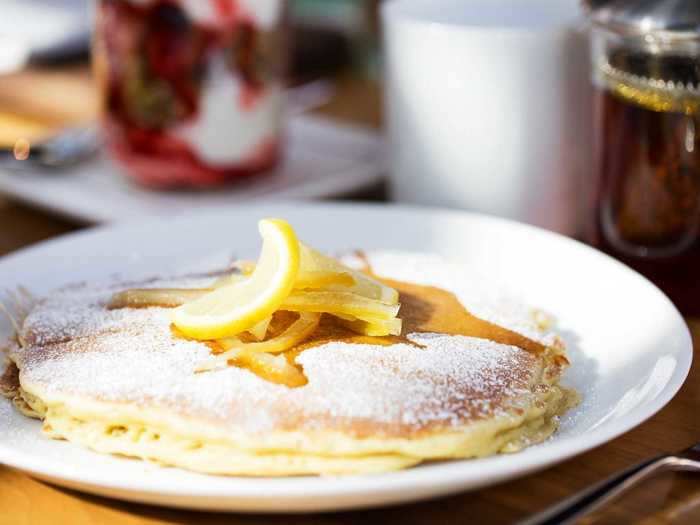 They say breakfast is the most important meal of the day, so why not begin with some lemon ricotta pancakes?