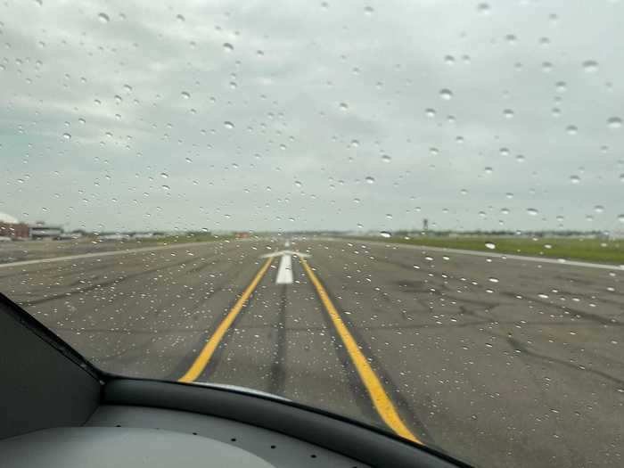 So while all the passengers will arrive at their destination airport at the same time, those in 1A will see the runway first.