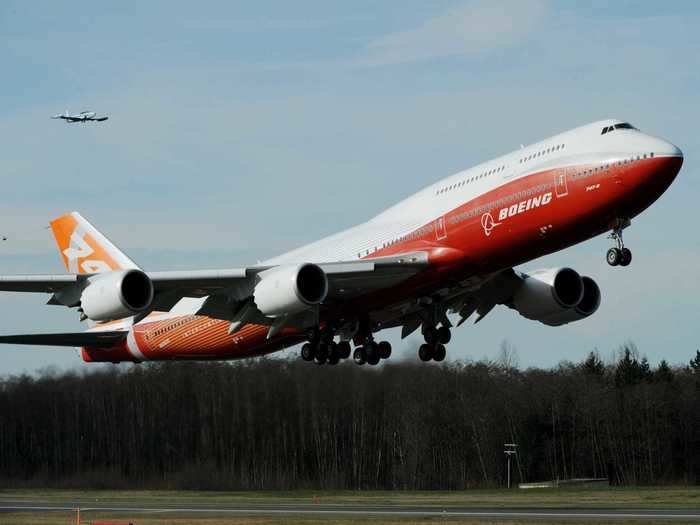 3. The normal seating capacity for the largest variant of the 747 is around 375 but the jet can hold over 1,000 people if need be.