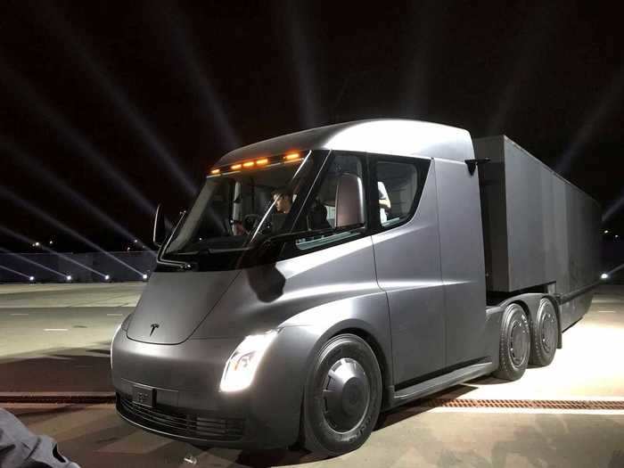 ... The Tesla Semi ...