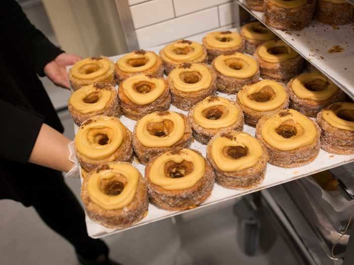 Cronuts famously drove the world mad after their debut, with people lining up for hours to have a bite of its flaky, sugary goodness.