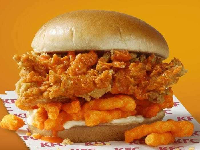 Another KFC hybrid creation is the chain