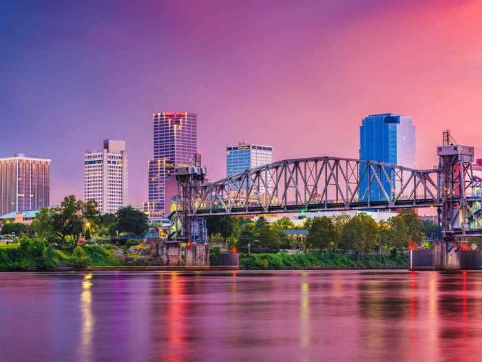 7. Little Rock, Arkansas