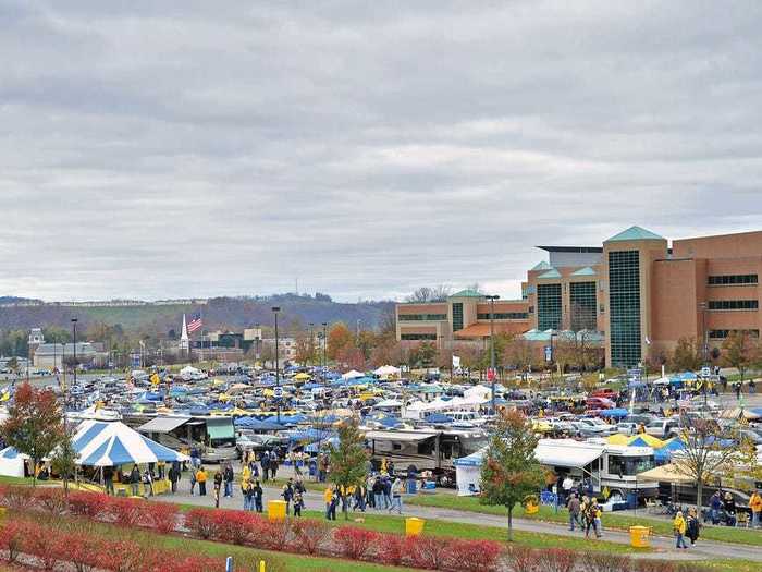 10. Morgantown, West Virginia