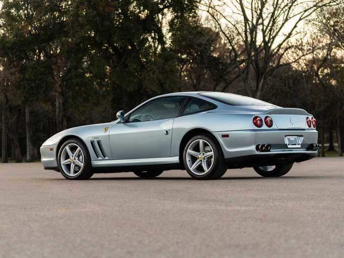 This 2002 Ferrari 575M Maranello is a six-speed and sold for $235,000.