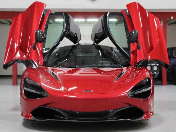 A 2018 McLaren 720S, which sold for $230,000.