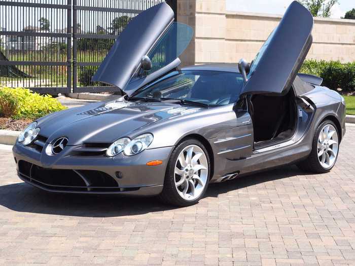 Or a 2008 Mercedes-Benz SLR McLaren Roadster. Sold for $252,000.