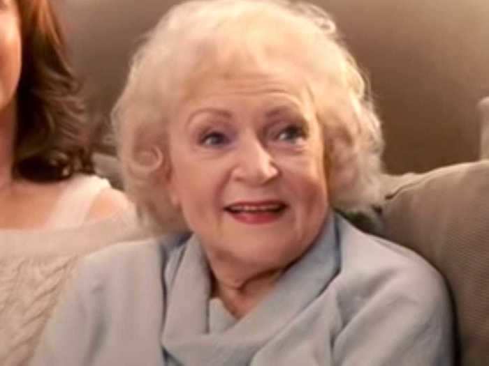 Betty White was a scene-stealer as Andrew