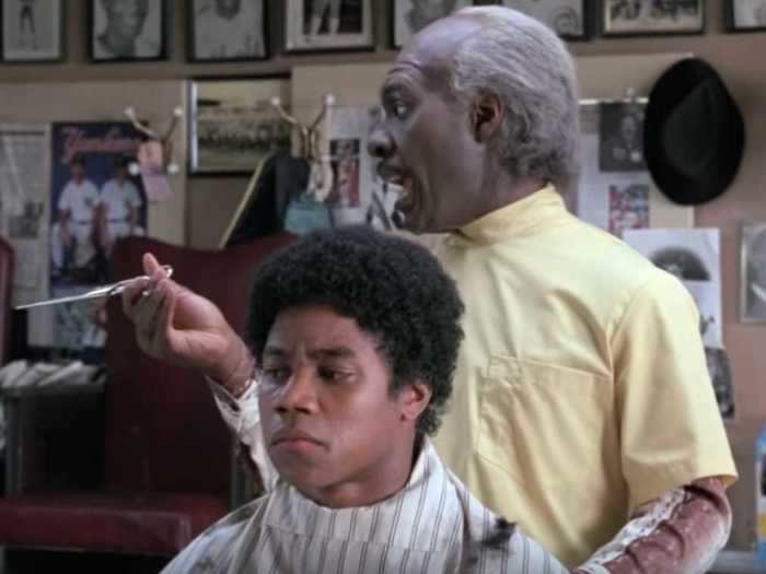 In 1988 "Coming to America," Cuba Gooding Jr. had a haircut.