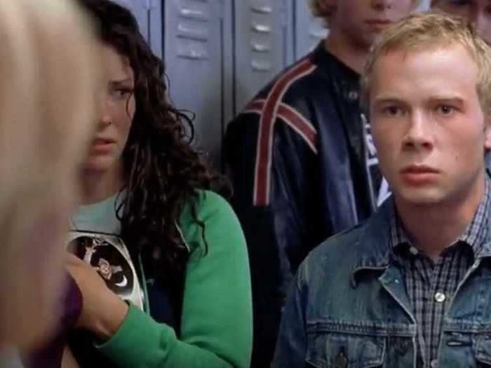 Before she got marooned on a mysterious island on "Lost," Evangeline Lilly appeared as a high schooler in 2003