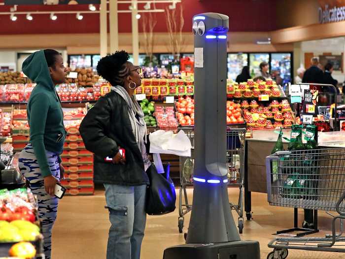 Hundreds of Stop and Shop and Giant Foods stores are home to the googly-eyed robot Marty, who has become a customer favorite. Marty also played a key role in a murder suspect