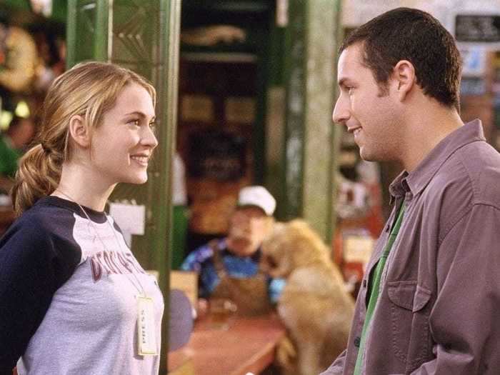 She acted alongside Adam Sandler in the 2002 comedy "Mr. Deeds."